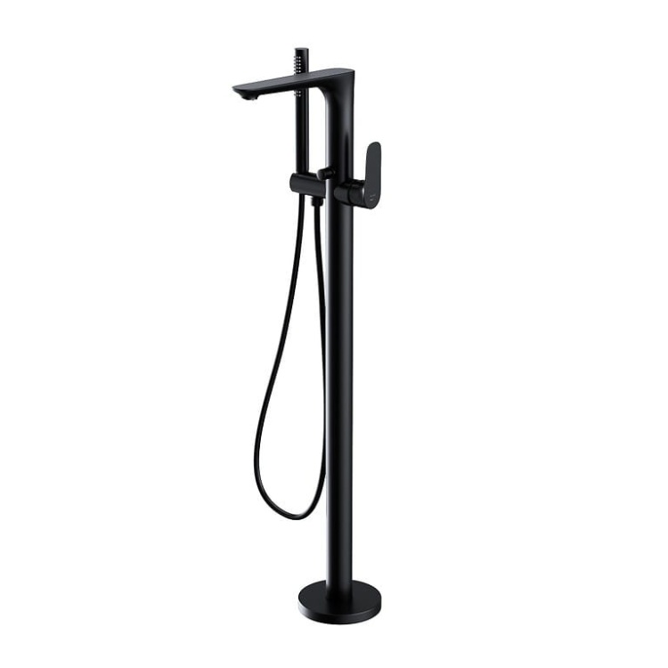 Cersanit Bateria wannowa wolnostojąca Crea Czarna. S951-308.jpg