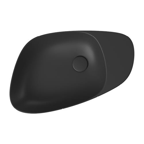 Meissen Keramik KONTRA 60 z półką, bez otworu na armaturę antracyt matowy. K682-015   BudoHurt.com Łódź.jpg