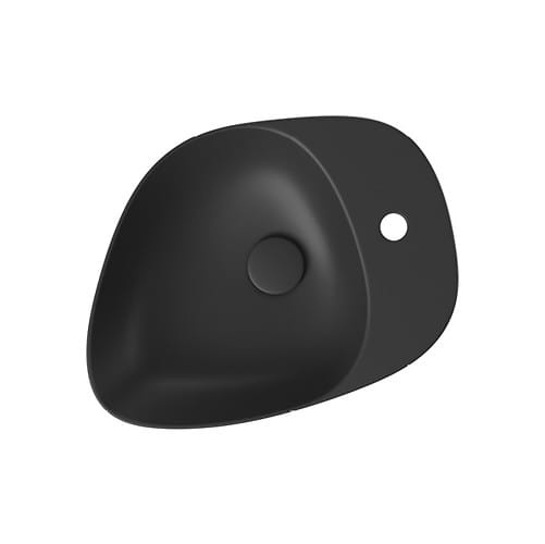 Meissen Keramik KONTRA 48 z półką, z otworem na armaturę, antracyt matowy. K682-020   BudoHurt.com Łódź.jpg