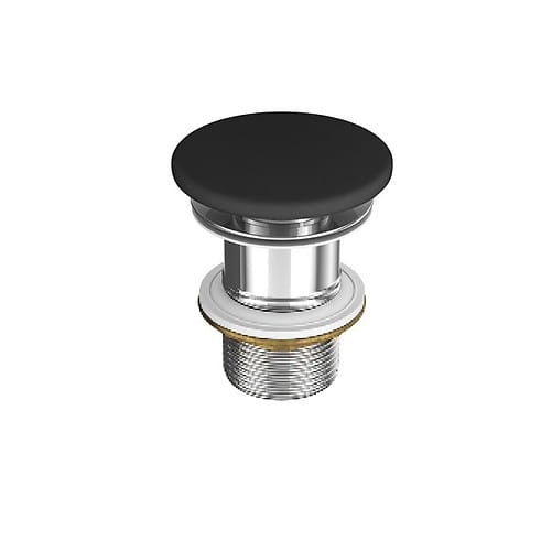 Meissen Keramik KONTRA Ceramiczny korek do umywalek bez przelewu antracyt matowy. K11-2379 BudoHurt.com Łódź.jpg