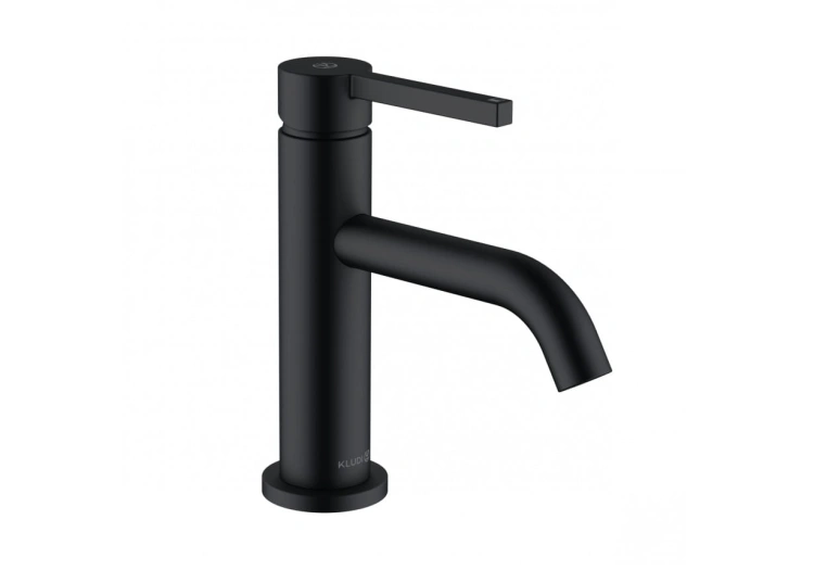 KLUDI NOVA FONTE jednouchwytowa bateria umywalkowa 75 z korkiem, czarna. 202663915  BudoHurt.com Łódź.jpg