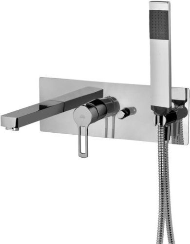 Paffoni Rubinetterie Ringo Bateria wannowa podtynkowa Czarna RIN001NO - czarny mat BudoHurt.com Łódź.jpg