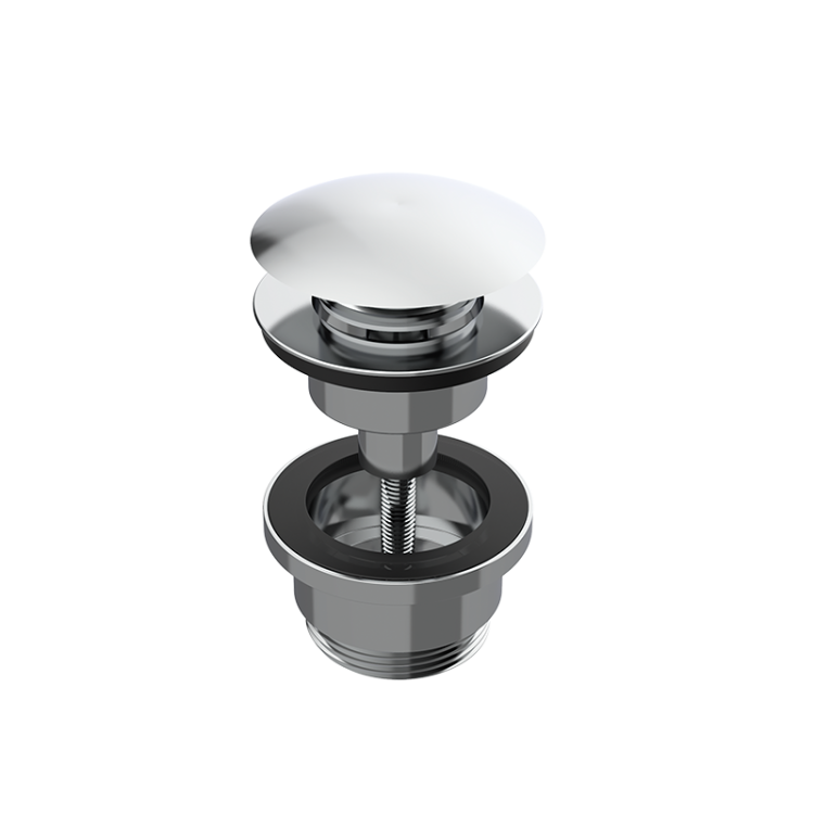 GRB TIME Bateria umywalkowa Male z korkiem klik Chrom 47512470 rys.  BudoHurt.com Łódź.png