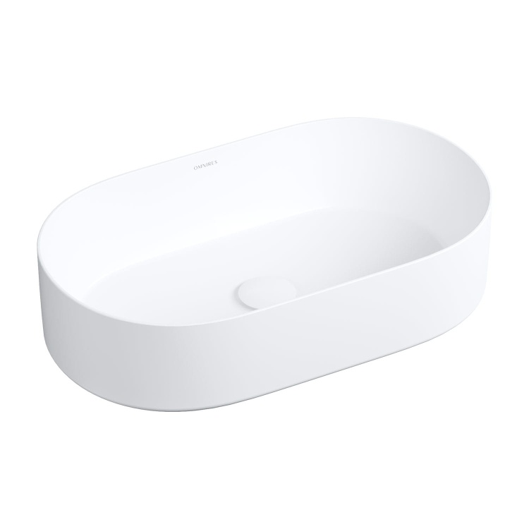 Omnires MESA Umywalka nablatowa  53 x 32 cm Biały Mat. MESA530BM BudoHurt.com Łódź.jpg