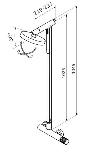 GRB AURA Zestaw natryskowy Gyro Chrom 75699750 RYS.   BudoHurt.com Łódź.jpg
