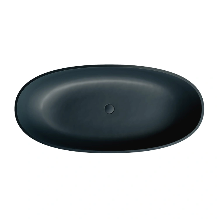 Omnires SHELL wanna wolnostojąca SHELL M+ 160x75 cm, z syfonem Black Lava (BLV). SHELLWWBLV zd2 BudoHurt.com Łódź.jpg