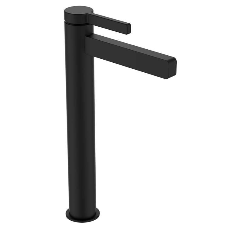 GRB AXIS Bateria umywalkowa XXL 137 mm z korkiem klik Czarny 74552742 BudoHurt.com Łódź.png