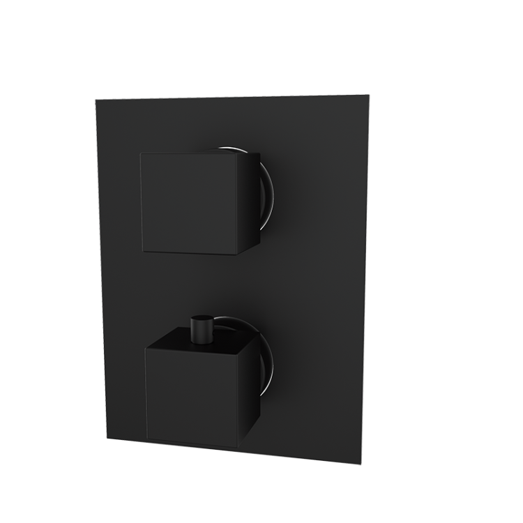 GRB KALA Bateria podtynkowa termostatyczna komplet Kala Zero Czarny  BudoHurt.com Łódź.png