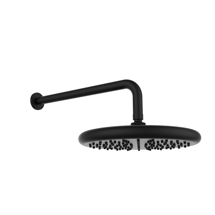 GRB  Deszczownia Obo ø250 mm + ramię 350 mm Czarny 05500122 BudoHurt.com Łódź.png