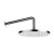 GRB  Deszczownia Plot  Ø250 mm + ramię 350 mm Chrom 05027001  BudoHurt.com Łódź.png