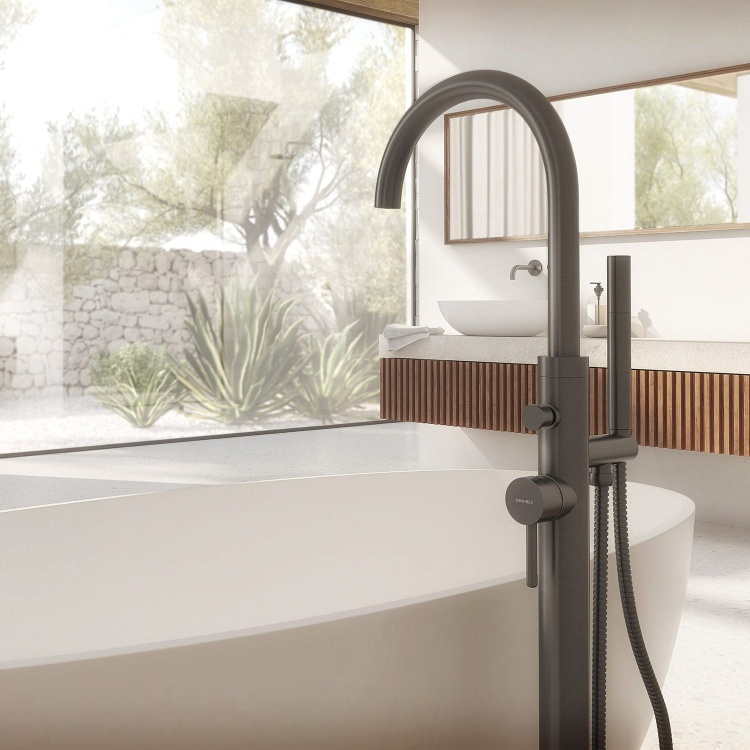 OMNIRES Y bateria wannowa wolnostojąca grafit. Y1233GR zd.1  BudoHurt.com Łódź.jpg