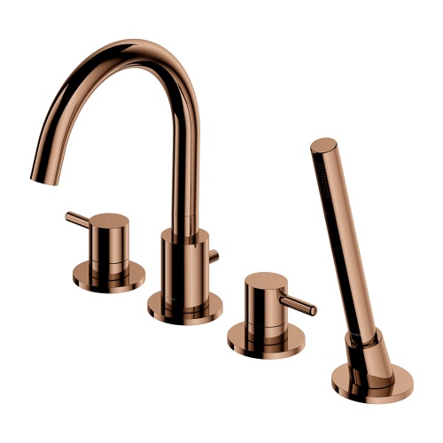 OMNIRES Y bateria wannowa 4-otworowa miedź. Y1232CP BudoHurt.com Łódź.jpg