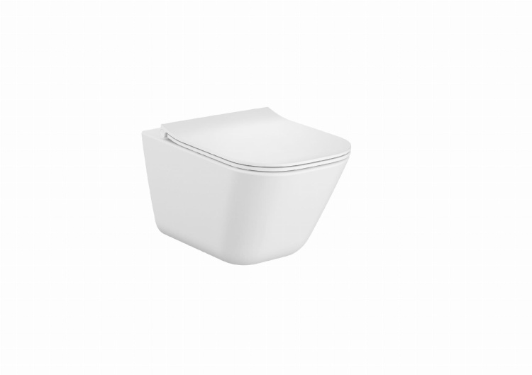 Miska WC podwieszana ROCA Gap Square z deską wolnoopadającą  UltraSlim (zestaw). A34H472000  BudoHurt.com Łódź.jpg
