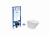 Roca GAP Zestaw podtynkowy DUPLO ONE + miska WC podwieszana GAP ROUND COMPACTO RIMLESS z deską SLIM. A893104480 BudoHurt.com Łódź.jpg