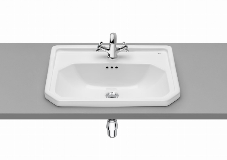 Roca CARMEN umywalka blatowa prostokątna z przelewem 60x45 cm. A3270A5000 BudoHurt.com Łódź.jpg