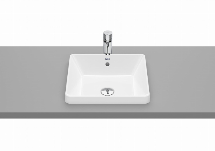 Roca GAP Square umywalka blatowa prostokątna z przelewem 39x37 cm. A3270Y7000 BudoHurt.com Łódź.jpg