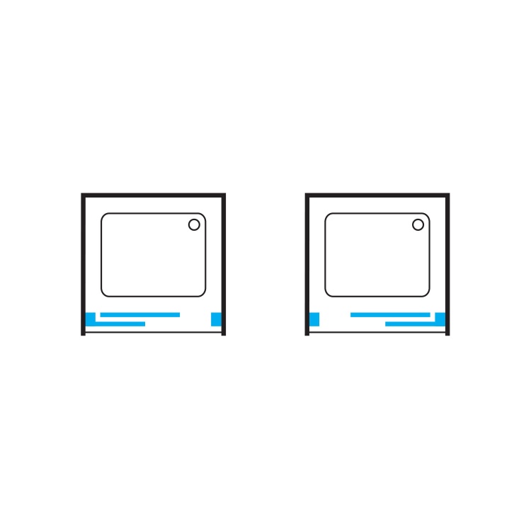 Omnires BRONX drzwi prysznicowe przesuwne, 110 cm chrom S2050110CRTR  schemat BudoHurt.com Łódź.jpg