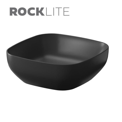 Cersanit Umywalka Nablatowa Larga Kwadratowa Antracyt Mat (38X38) Box. K677-012 BudoHurt.com Łódź.jpg