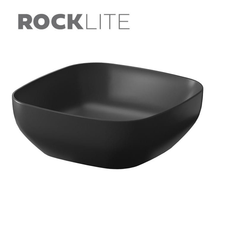 Cersanit Umywalka Nablatowa Larga Kwadratowa Antracyt Mat (38X38) Box. K677-012 BudoHurt.com Łódź.jpg