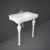 RAK Ceramics  WASHINGTON Umywalka konsola 84 cm w komplecie z nogami. WASH1SETCONSOLE zd.1 BudoHurt.com Łódź.jpg