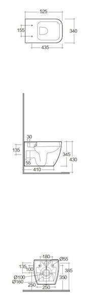 RAK Ceramics  Zestaw Metropolitan Miska WC podwieszana Rimless & Deska WC. METR2SET  rys.  BudoHurt.com Łódź.jpg