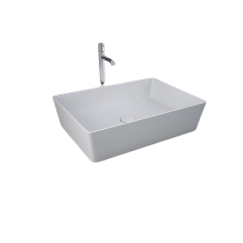 RAK Ceramics FEELING Umywalka slim nablatowa prostokąt 50 cm biały mat  (500). FEECT5000500A BudoHurt.com Łódź.png