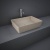 RAK Ceramics FEELING Umywalka slim nablatowa prostokąt 50 cm cappuccino mat  (514). FEECT5000514A  zd.1 BudoHurt.com Łódź.jpg