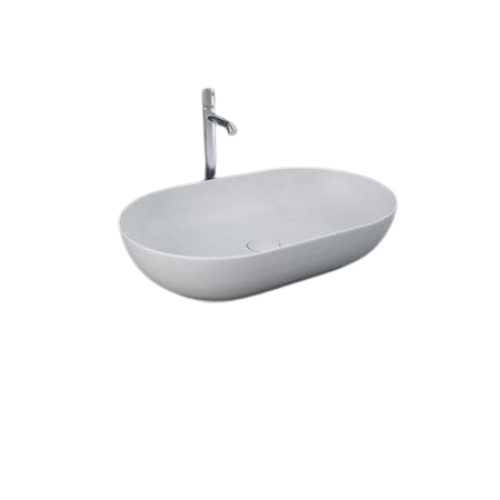 RAK Ceramics FEELING Umywalka slim nablatowa owalna 55 cm biały mat  (500). FEECT5500500A  BudoHurt.com Łódź.png