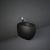 RAK Ceramics Cloud Bidet stojący 56x40 cm CZARNY MAT. CLOBD2015504A  zd.1 BudoHurt.com Łódź.jpg