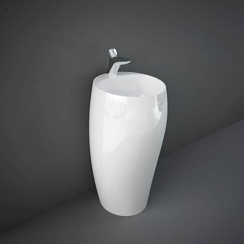 RAK Ceramics Cloud Umywalka wolnostojąca 50x47 cm z otworem na baterię biały połysk. CLOFS5001AWHA  zd.1 BudoHurt.com Łódź.jpg