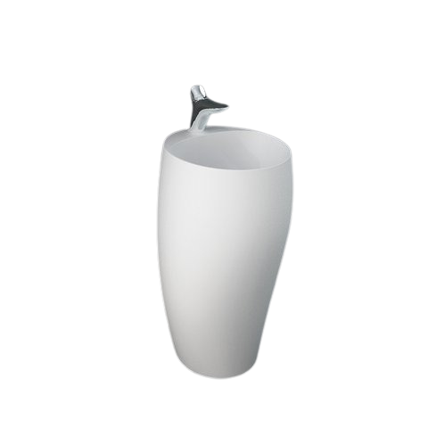 RAK Ceramics Cloud Umywalka wolnostojąca 50x47 cm z otworem na baterię BIAŁY MAT. CLOFS5001500A BudoHurt.com Łódź.png
