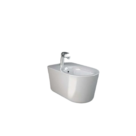RAK Ceramics VALET bidet podwieszany Rimless  56x36,3 cm biały połysk. VALBD2101AWHA  BudoHurt.com Łódź.png
