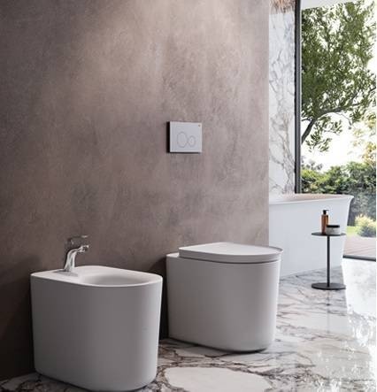 RAK Ceramics VALET Bidet stojący Rimless 56x36,3 cm biały mat. VALBD2017500A   wizual.2   BudoHurt.com Łódź.jpg
