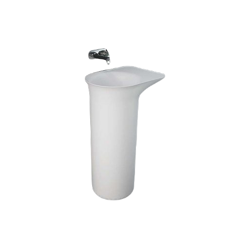 RAK Ceramics VALET Umywalka wolnostojąca 53x39,5x90 cm Blat P odpływ do podłogi biały mat. VALFS5300500A  BudoHurt.com Łódź.png