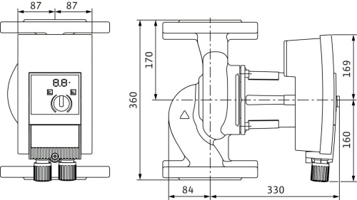 Pompa obiegowa WILO Yonos MAXO 80 0,5-12 PN 6. 2120658 rys. .jpg