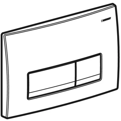 Przycisk uruchamiający Geberit Delta50 BIAŁY. 115.119.11.1 rys.  BudoHurt.com Łódź.webp