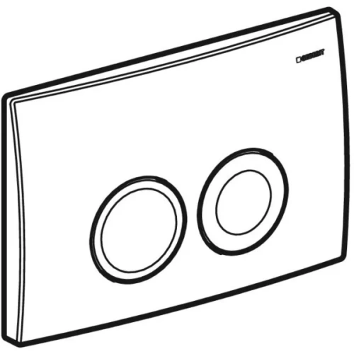 Przycisk uruchamiający Geberit Delta25 Chrom mat. 115.125.46.5 rys.  BudoHurt.com Łódź.webp