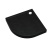 Brodzik Schedpol Cameron Black Stone półokrągły BudoHurt.com Łódź.jpg
