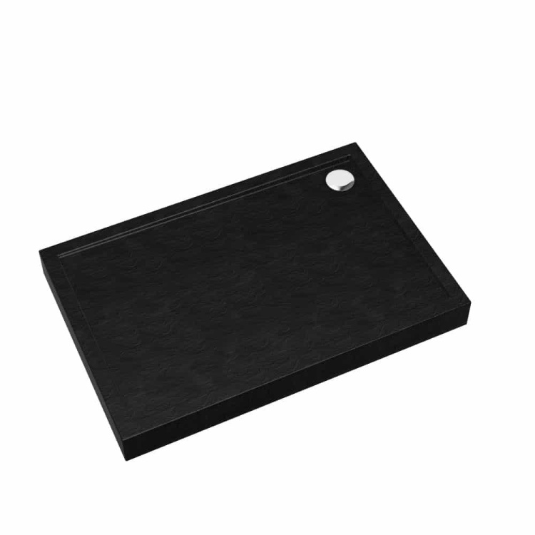 Brodzik Schedpol Cameron Black Stone  prostokąt BudoHurt.com Łódź.jpg