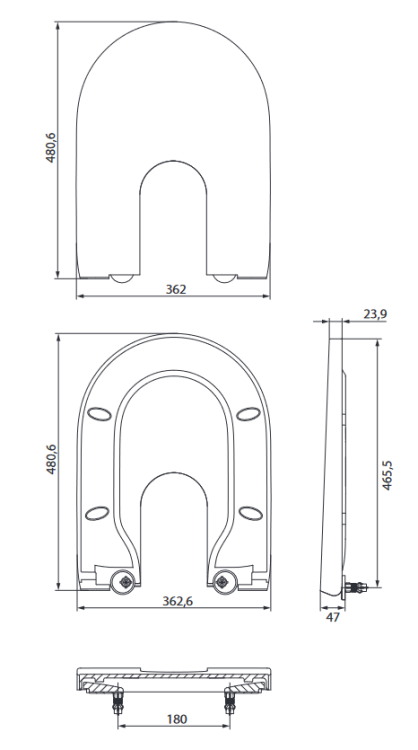 Meissen Keramik Deska bidetowa KONTRA Slim Wrap. K98-0302 rys. tech.png