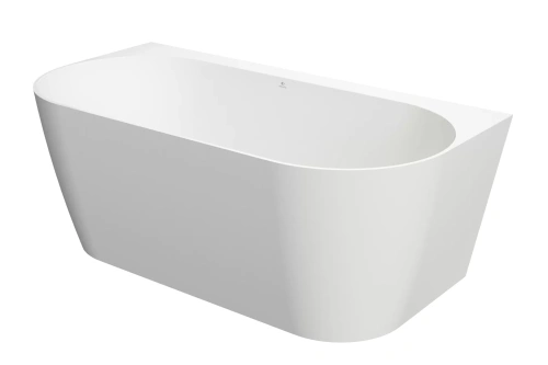 Inbalia Bahama 155x78,5 wanna wolnostojąca MAT lany marmur AQUASTONE®+  BudoHurt.com Łódź.webp