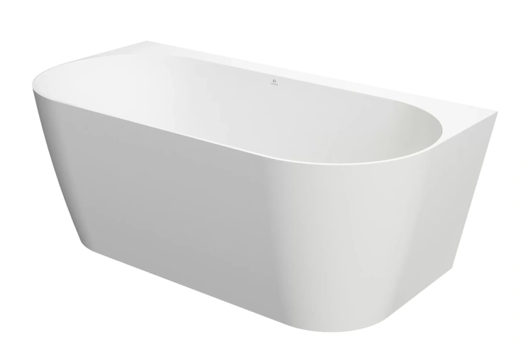 Inbalia Bahama 155x78,5 wanna wolnostojąca MAT lany marmur AQUASTONE®+  BudoHurt.com Łódź.webp