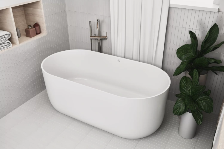 Inbalia Bali 140x70 wanna wolnostojąca POŁYSK lany marmur AQUASTONE®+  zd.4 BudoHurt.com Łódź.webp