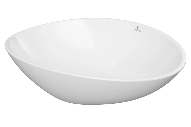 Inbalia Capri 55x40 umywalka nablatowa POŁYSK lany marmur AQUASTONE®+   zd.2 BudoHurt.com Łódź.webp