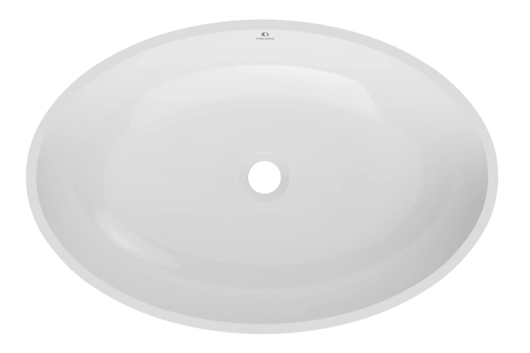 Inbalia Flores 60x40 umywalka nablatowa MAT lany marmur AQUASTONE®+ zd.1 BudoHurt.com Łódź.webp