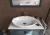 Inbalia Flores 60x40 umywalka nablatowa MAT lany marmur AQUASTONE®+zd.4 BudoHurt.com Łódź.webp