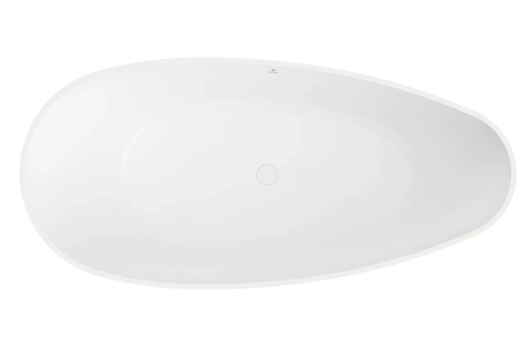 Inbalia Ibiza 155x70 wanna wolnostojąca MAT lany marmur AQUASTONE®+ zd.5 BudoHurt.com Łódź.webp