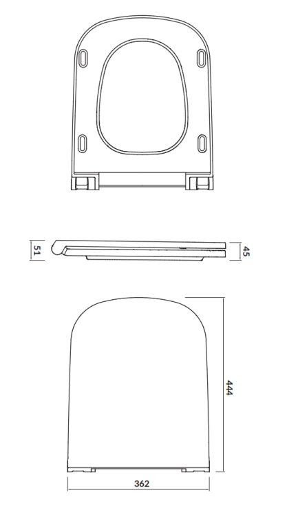 Cersanit DESKA CASPIA SLIM Duroplast  Wolnoop. Łatwe wypin. ONE BUTTON  K98-0145 rys.png