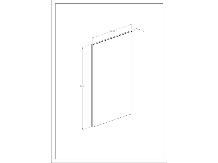Roca SOTE Lustro 50x80. A812440000 rys. tech. BudoHurt.com Łódź.jpg
