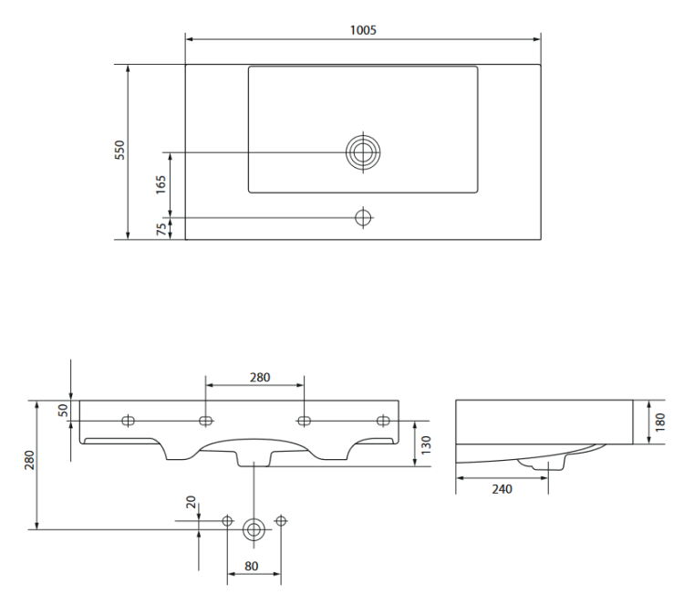 Meissen Keramik umywalka meblowa WERTA 100. K691-012.png